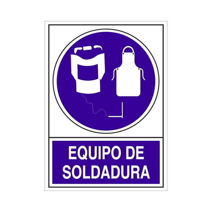 DUVER Señal 695 Plas.295X210 Equipo Soldadura DUVER Señal 695 Plas.295X210 Equipo Soldadura