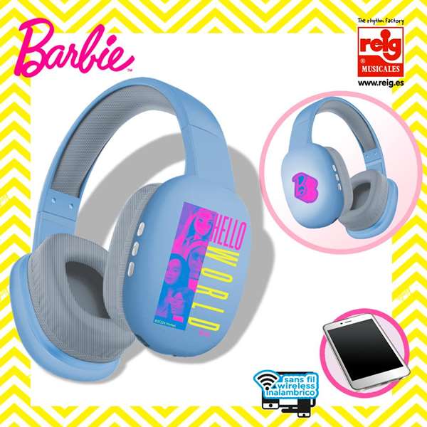 Reig Sa16622 - Casque audio sans fil pour enfants, âge minimum recommandé 36 mois, alimentation par piles
