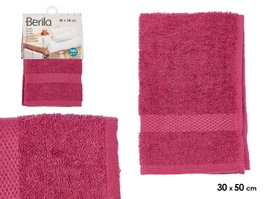BERILO Serviette unie Granate 30x50 cm