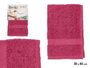 BERILO Serviette unie Granate 30x50 cm