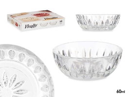 Vivalto Salsero en Verre Transparent 60 ml 8 x 8 x 3 cm (Set de 72)
