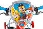 Toimsa Vélo enfant Bicicleta Paw Patrol 14" avec roues stabilisatrices pour enfants de 4 à 6 ans - Rouge