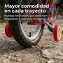 Toimsa Vélo enfant Bicicleta Paw Patrol 14" avec roues stabilisatrices pour enfants de 4 à 6 ans - Rouge