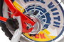 Toimsa Vélo enfant Bicicleta Paw Patrol 14" avec roues stabilisatrices pour enfants de 4 à 6 ans - Rouge