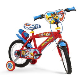 Toimsa Bicicleta Paw Patrol 14 pouces Rouge