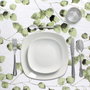 ORYX Nappe Rectangulaire 140 x 250 cm Feuilles Vertes