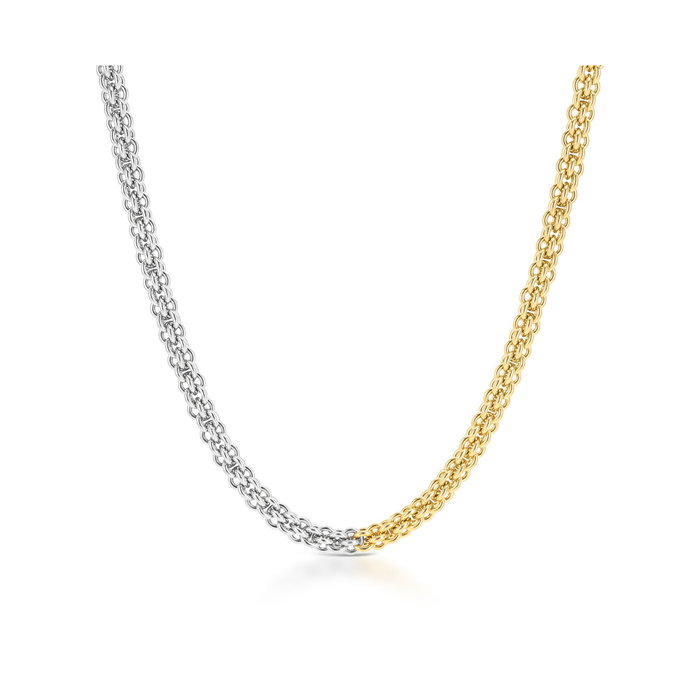 Collier Femme One Jewels OJNN34SG Argenté Doré Collier Femme One Jewels OJNN34SG Argenté Doré