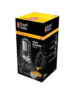 Russell Hobbs 21480-56 Robot Blender Professionnel 8 Programmes - Pour Soupes Chaudes et Smoothies, Capacité 1.75L/1.4L