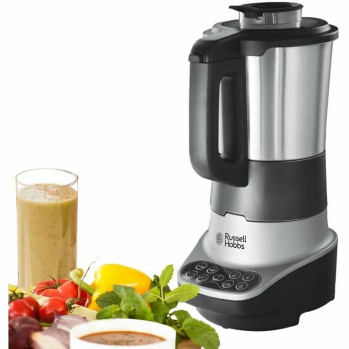 Russell Hobbs Soup & Blend 2-en-1, Gris et Noir