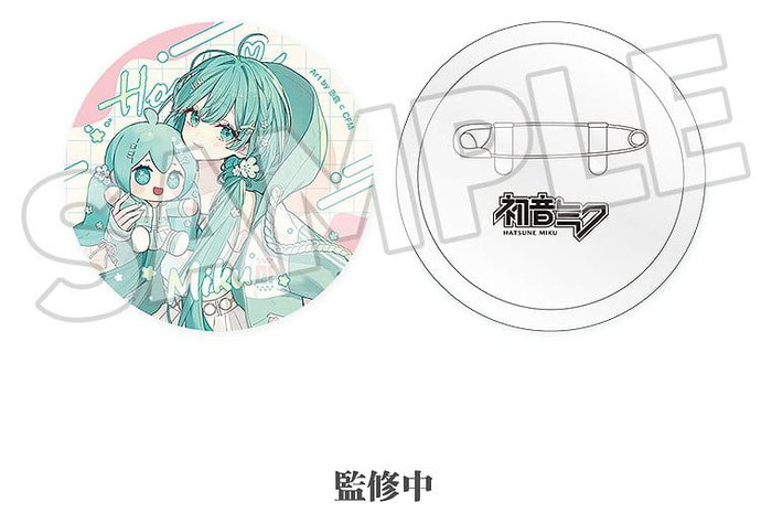 Good Smile Company Hatsune Miku Miku Hug Series Badge: Flower Ver. 8 cm