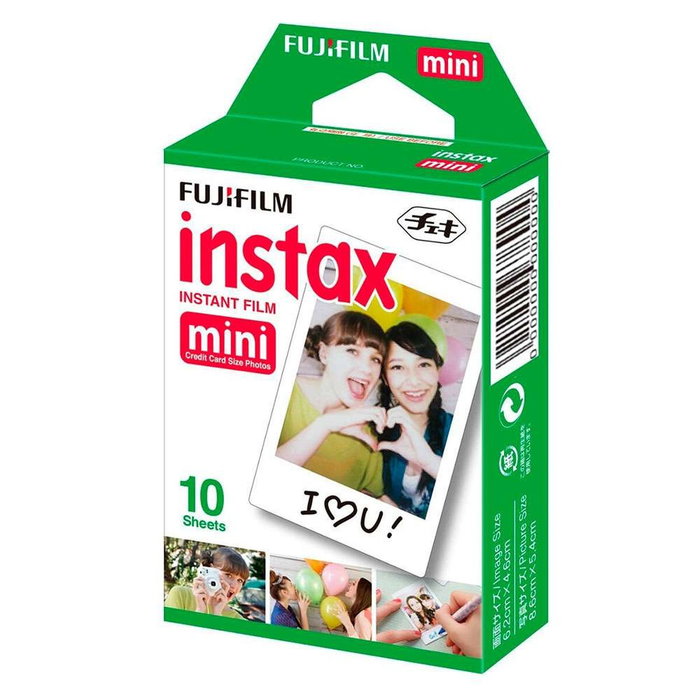 Appareil Photo Numérique Fujifilm INSTAX GLOSSY MINI 10 COPIAS Blanc Appareil Photo Numérique Fujifilm INSTAX GLOSSY MINI 10 COPIAS Blanc
