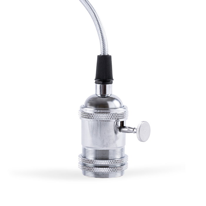 Greenice Suspension E27 avec Câble 1000mm et Revêtement en Tissu