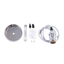 Greenice Suspension E27 avec Câble 1000mm et Revêtement en Tissu