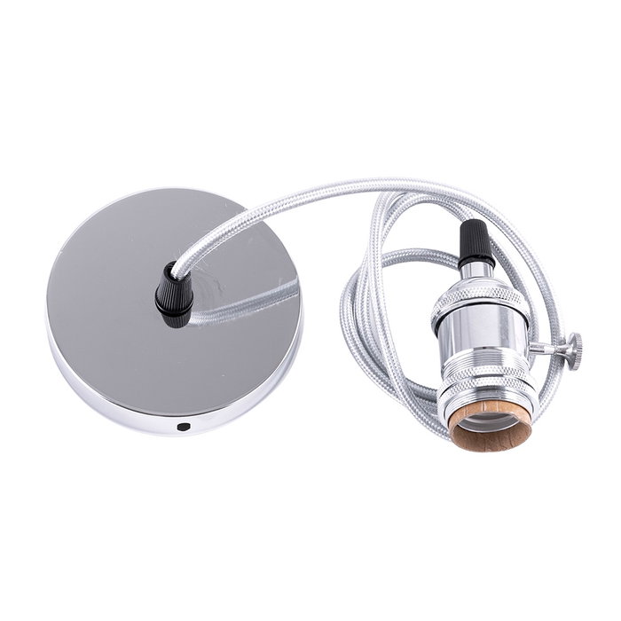 Greenice Suspension E27 avec Câble 1000mm et Revêtement en Tissu