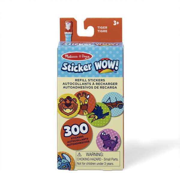 MELISSA&DOUG Sticker WOW! Perros avec tampon Cocoa et cahier d'activités