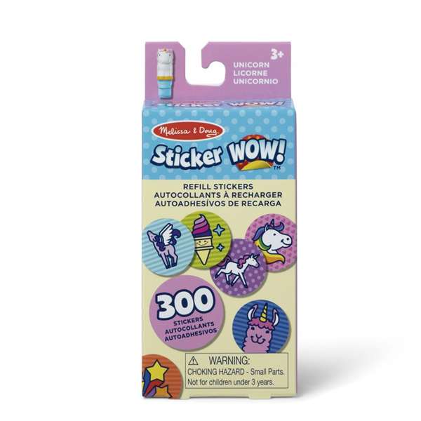 MELISSA&DOUG Sticker WOW! Perros avec tampon Cocoa et cahier d'activités
