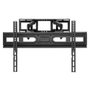 Equip Support Mural pour TV Inclinable et Rotatif avec Gestion de Câbles, Compatible VESA 600x400, Charge Max 40kg