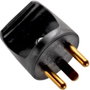 MicroConnect GRUEDBSPS - Fiche électrique EDB mâle, noir, connecteur robuste pour appareils électroniques