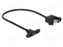 DELOCK Câble USB 2.0 de l'USB A vers Micro USB B, 0,25m, noir