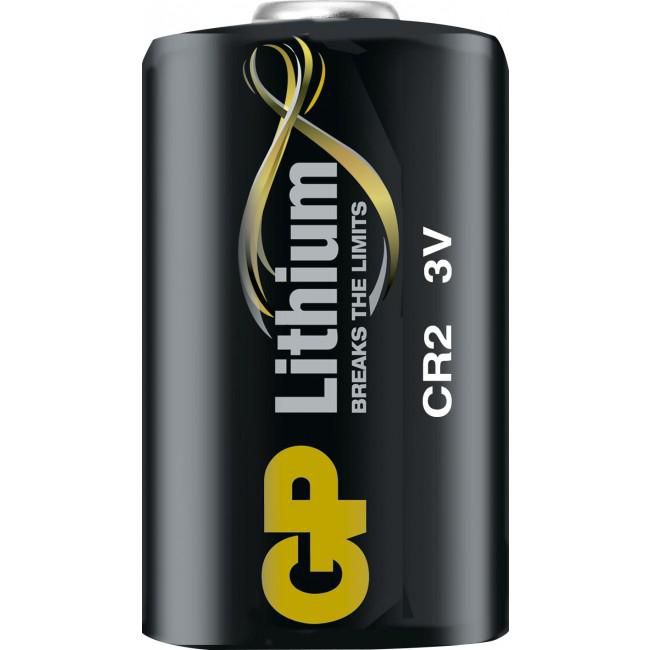 GP Batterie CR2 Lithium, 1 pack - Longue durée de vie 10 ans, Haute performance pour appareils photo, lampes torches, détecteurs GP Batterie CR2 Lithium, 1 pack - Longue durée de vie 10 ans, Haute performance pour appareils photo, lampes torches, détecteurs