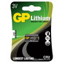 GP Batterie CR2 Lithium, 1 pack - Longue durée de vie 10 ans, Haute performance pour appareils photo, lampes torches, détecteurs