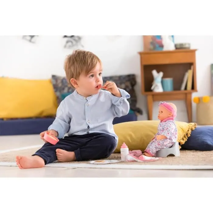 Corolle - Grand coffret d'accessoires pour poupon 30 cm - 11 accessoires factices - pour enfants dès 18 mois