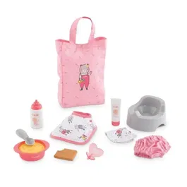 Corolle - Grand coffret d'accessoires pour poupon 30 cm - 11 accessoires factices - pour enfants dès 18 mois
