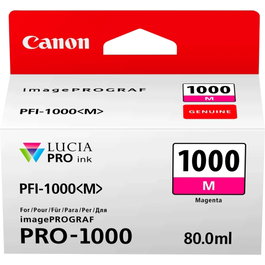 Canon PFI-1000 M Magenta, Réservoir d'encre 80 ml