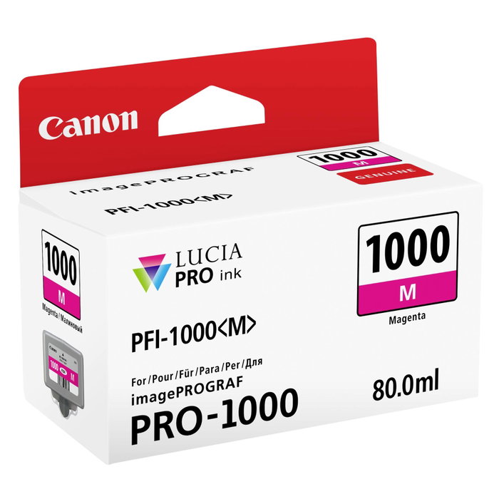 Canon PFI-1000 M Magenta Standard 80ml (0548C001) de cartouche d'encre