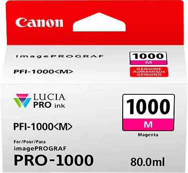 Canon PFI-1000M Magenta Cartouche d'encre 80 ml