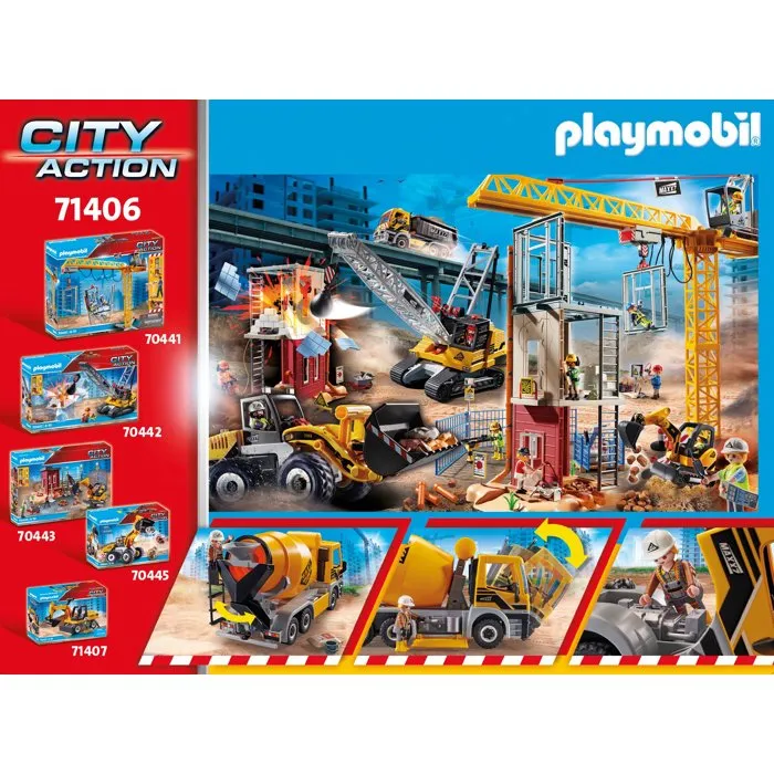 Playmobil 71406 Camion toupie City Action