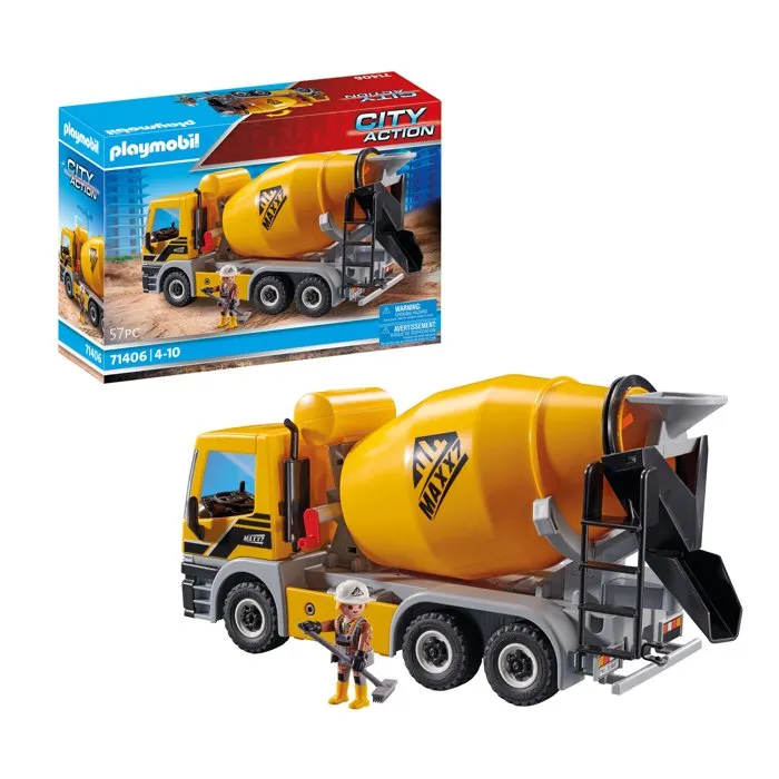 Playmobil 71406 Camion toupie City Action
