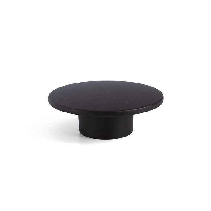 HERRAJES ALK Poignée Luna Zamak Ø60 mm Noir Mat HERRAJES ALK Poignée Luna Zamak Ø60 mm Noir Mat