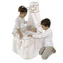 Decuevas Moïse Verona pour poupées jusqu'à 60 cm - Lit bébé jouet en métal, plastique et polyester - Dimensions 37x60x100 cm