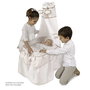 Decuevas Moïse Verona pour poupées jusqu'à 60 cm - Lit bébé jouet en métal, plastique et polyester - Dimensions 37x60x100 cm