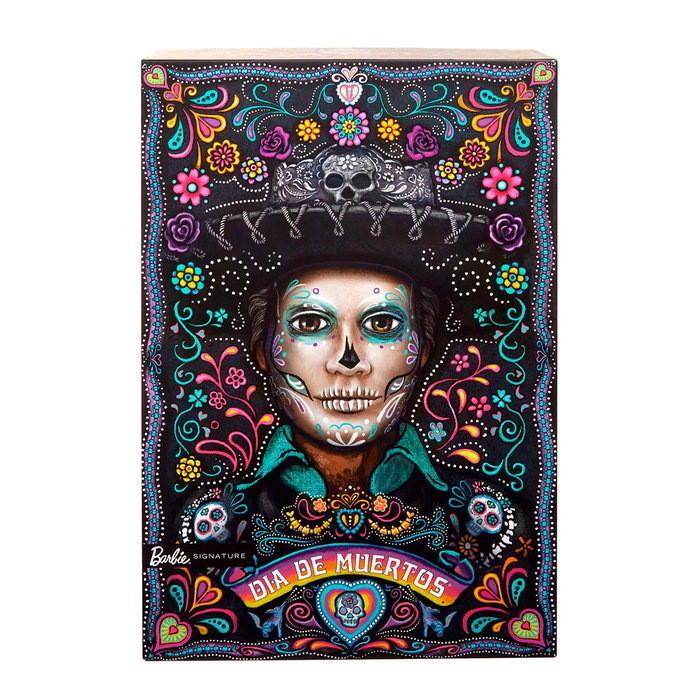 Mattel Barbie Collection Signature Dia de Muertos Ken - Poupée de collection - Instructions en espagnol et portugais