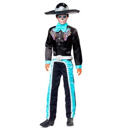 Mattel Barbie Collection Signature Dia de Muertos Ken - Poupée de collection - Instructions en espagnol et portugais