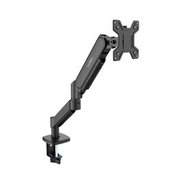 Coolbox Support Moniteur Jusqu'à 32 Pouces avec Pince, compatibilité VESA 75x75/100x100, Noir Mat