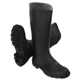 WOLFPACK LINEA PROFESIONAL Bottes hautes en caoutchouc noires, t. 39
