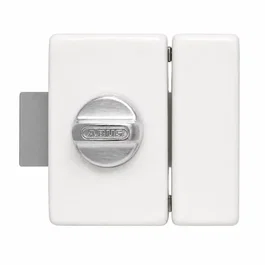 Abus Verrou de porte V83 CB 45 W blanc avec coffre en acier