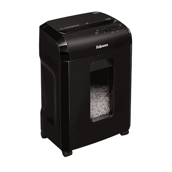 Fellowes 4630601 Destructeur de documents Microcoupé 2x12mm P-5 10 feuilles 19L pour usage domestique et bureau Fellowes 4630601 Destructeur de documents Microcoupé 2x12mm P-5 10 feuilles 19L pour usage domestique et bureau