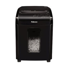 Fellowes 4630601 Destructeur de documents Microcoupé 2x12mm P-5 10 feuilles 19L pour usage domestique et bureau