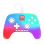 Power A Manette Nintendo Switch 2 Lumectra Filaire avec Rétroéclairage Personnalisable - Blanc