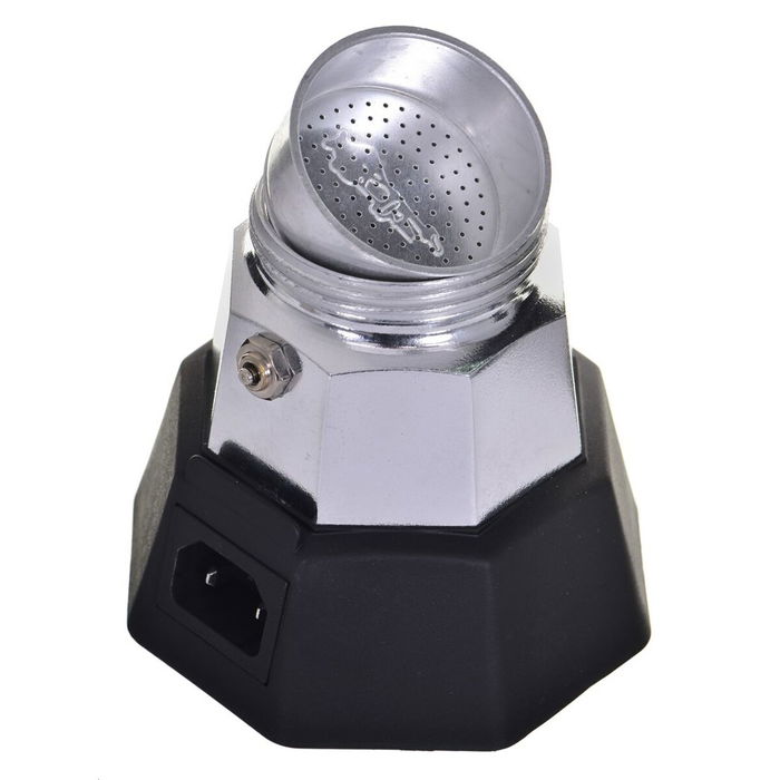 Cafetière Italienne Bialetti 2778/MR Noir Aluminium 90 ml 2 Tasses