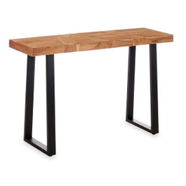 GIFTDECOR Mesa Recibidor Madera Trama 110 x 35 x 77 cm