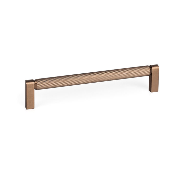 Viefe Tirador Brooklyn Poignée tiroir Aluminium finition Noir/Bronze Distance centrale 160 mm ou 320 mm pour mobilier contemporain