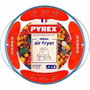 Pyrex Plat rond pour air fryer en verre borosilicaté 26 cm