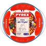 Pyrex 1450144 Plat pour Airfryer en Verre Borosilicate, Rond, Résistant à la Chaleur, 26 cm