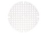 Kinvara Tapis de protection pour évier rond 29 cm Transparent (Set de 24)