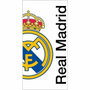 Cerdá Serviette de plage Real Madrid C.F. Blanc